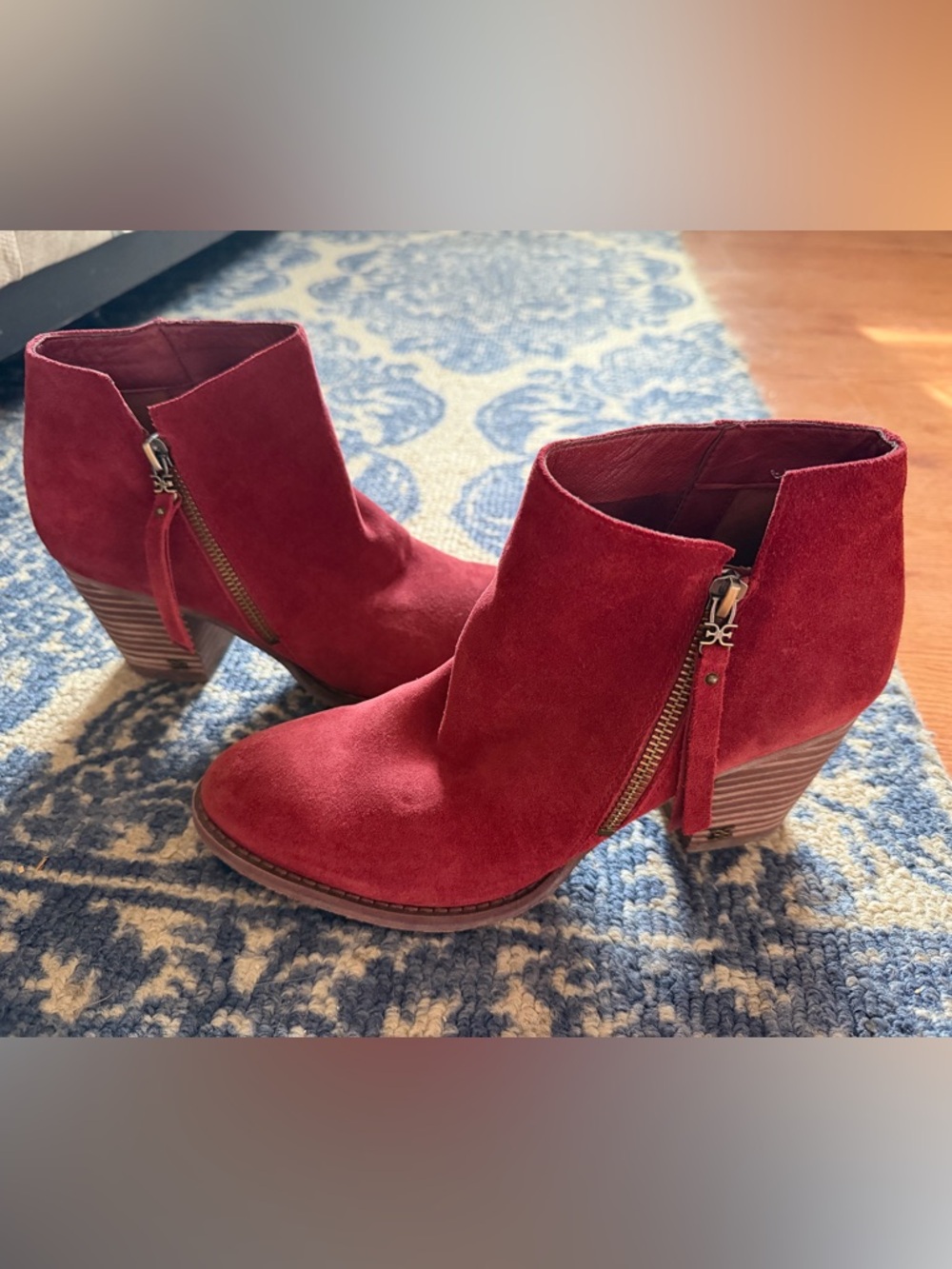 Sam Edelman Suede ankle boots
